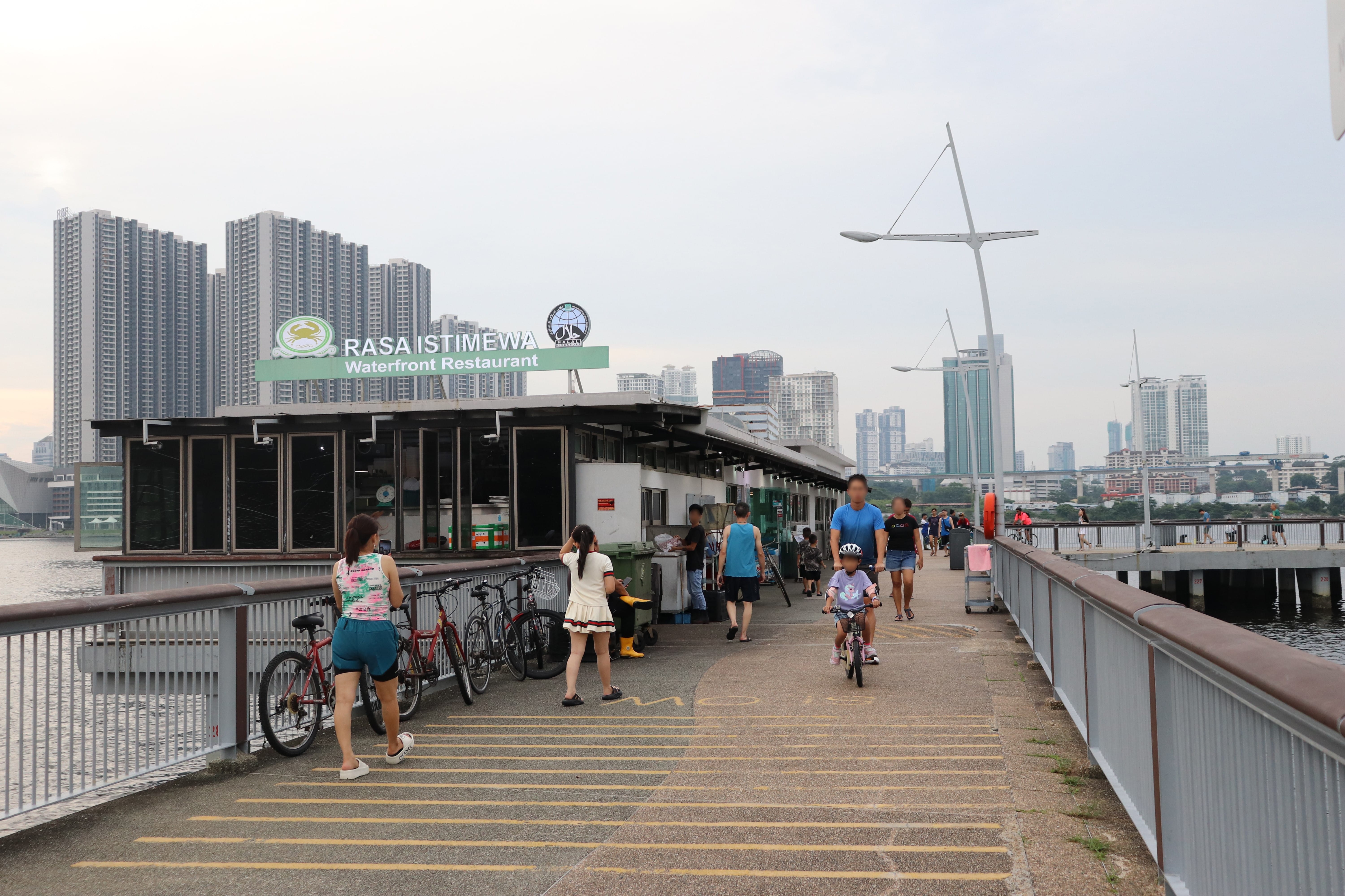 Photo of Woodlands waterfront jetty today